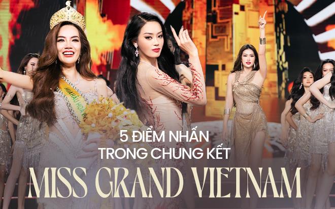 5 điểm nhấn ấn tượng trong Chung kết Miss Grand Vietnam 2023: Các tiết mục mãn nhãn, khoảnh khắc đăng quang gây bão - Ảnh 1.