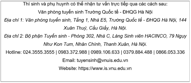 Trường Quốc tế ĐHQG Hà Nội xét tuyển 180 chỉ tiêu cho chương trình liên kết - Ảnh 4.