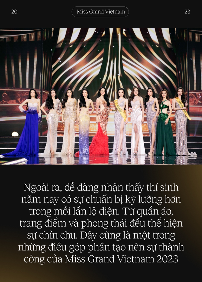 5 điểm nhấn ấn tượng trong Chung kết Miss Grand Vietnam 2023: Các tiết mục mãn nhãn, khoảnh khắc đăng quang gây bão - Ảnh 9.