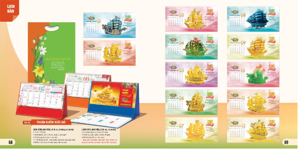 Tặng lịch Tết độc quyền - Ghi điểm thương hiệu với khách hàng - Ảnh 2.