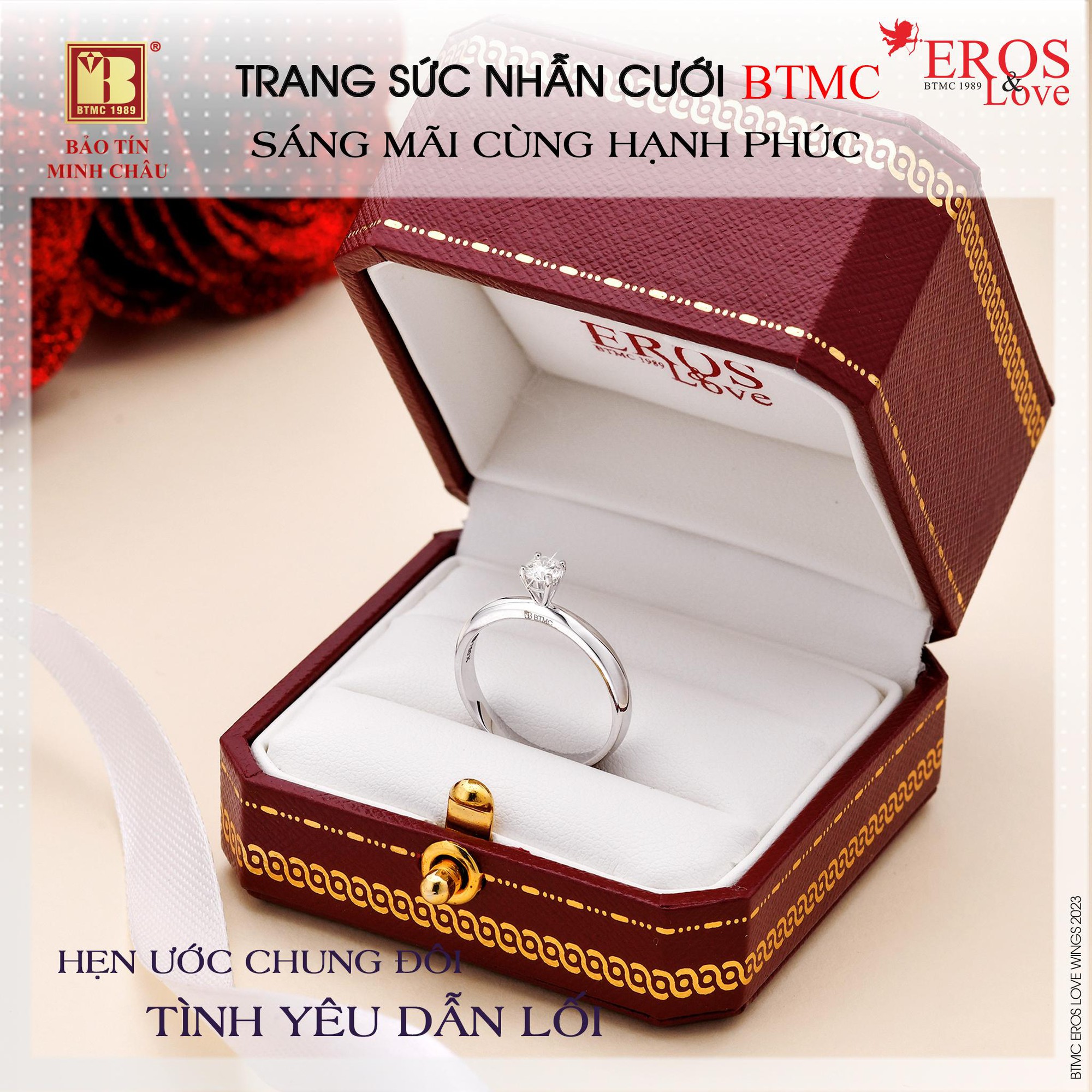 Bảo Tín Minh Châu ra mắt bộ sưu tập nhẫn cưới, trang sức cưới với ưu đãi tới 1 tỷ đồng - Ảnh 2.