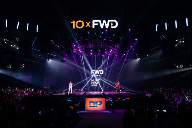 Nhạc hội 10 năm Tập đoàn FWD khiến fan bất ngờ vì độ chịu chơi - Ảnh 5.