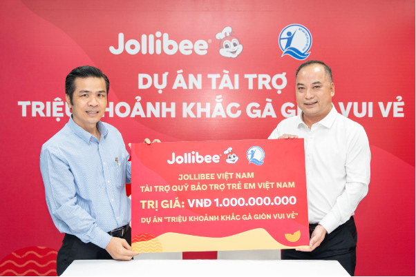 Jollibee và Quỹ Bảo trợ trẻ em Việt Nam ký kết thỏa thuận tài trợ 1 tỷ đồng - Ảnh 2.