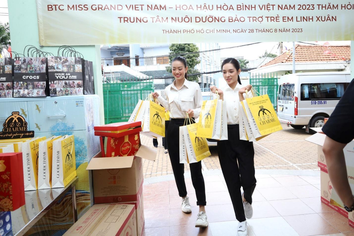 Sau Chung kết, GoodCharme tiếp tục đồng hành cùng Top 5 Hoa hậu Hòa Bình Việt Nam 2023 trong những hoạt đồng cộng đồng - Ảnh 4.
