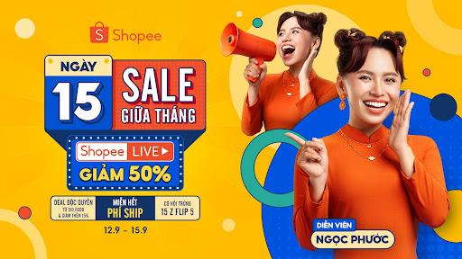 9.9 vừa qua, tín đồ Shopee lại được tưới tắm bằng mưa deal giảm sốc ngày giữa tháng - Ảnh 1.