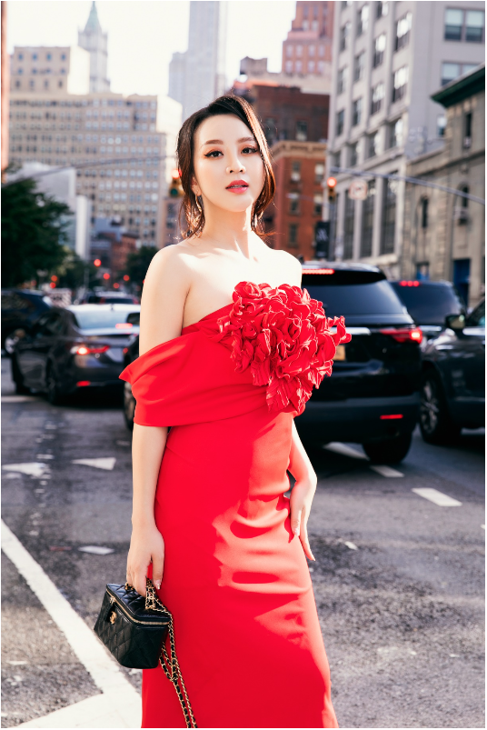 Á hậu - MC Thư Đình tham dự show SIXDO tại New York Fashion Week 2024 và lên bìa tạp chí Mỹ - Ảnh 4.