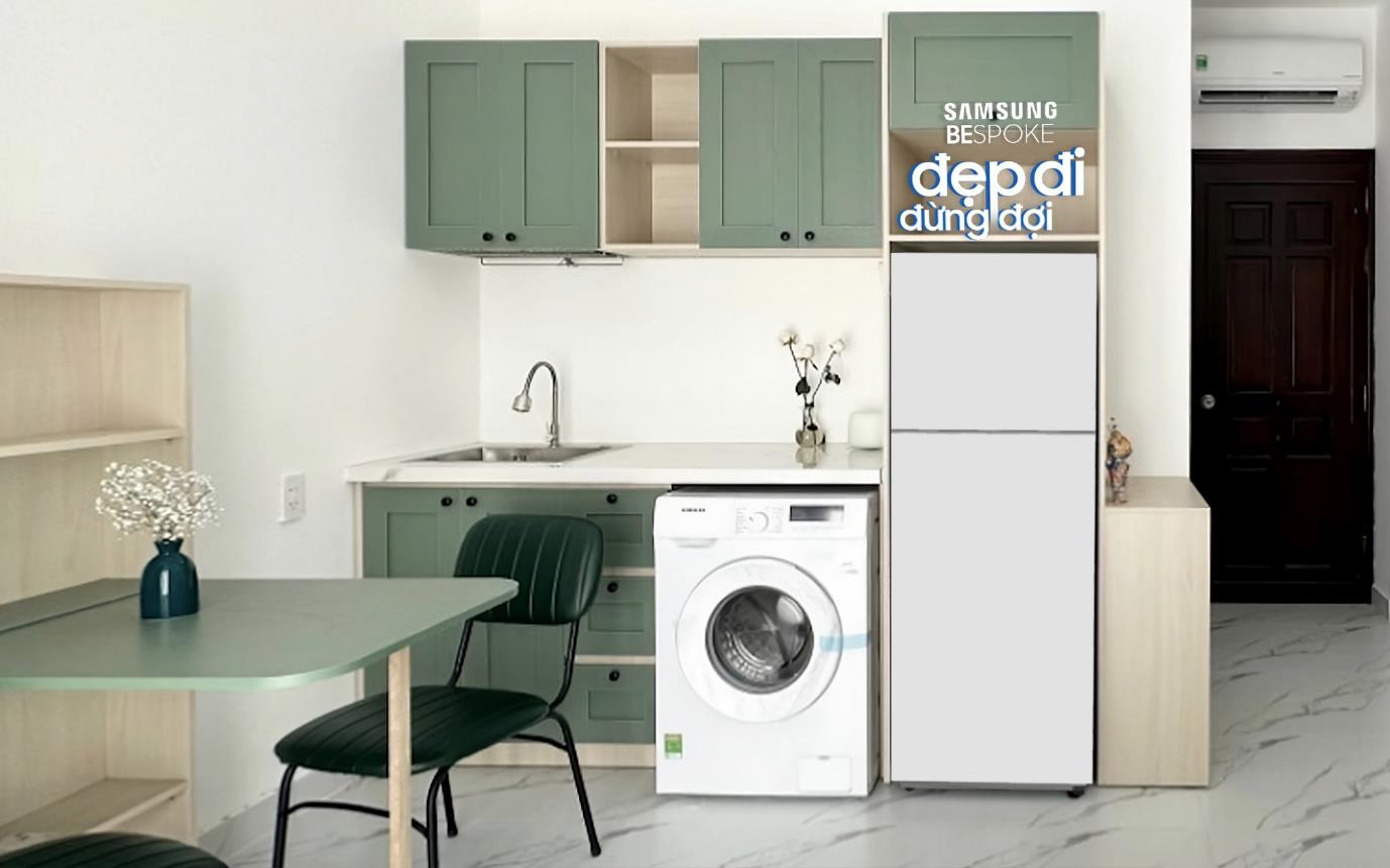 Lộ diện các bức ảnh nhà đẹp - bếp xinh được tạo ra từ filter &quot;ướm thử&quot; tủ lạnh Samsung Bespoke - Ảnh 6.