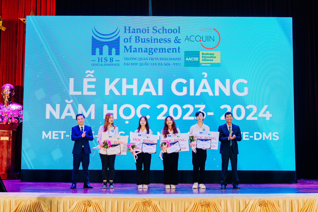 Một năm học mới theo chất lượng giáo dục quốc tế của trường Quản trị và Kinh doanh (HSB) - ĐHQG Hà Nội - Ảnh 3.