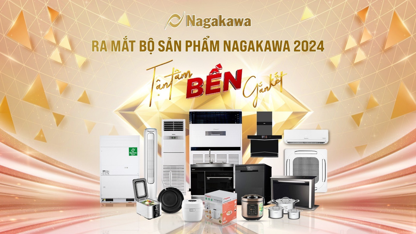 Nagakawa chính thức ra mắt bộ sản phẩm mới 2024 - Ảnh 1.