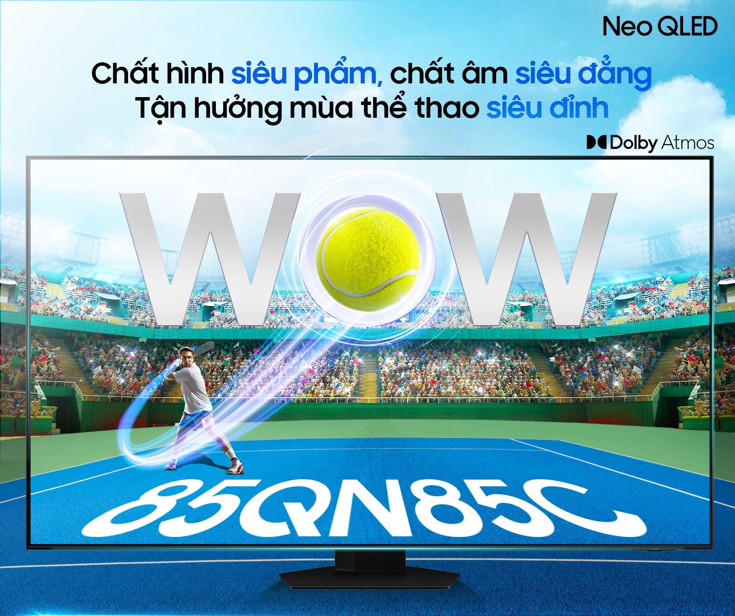 Cách TV Samsung nâng tầm trải nghiệm xem thể thao cho người hâm mộ Việt - Ảnh 2.