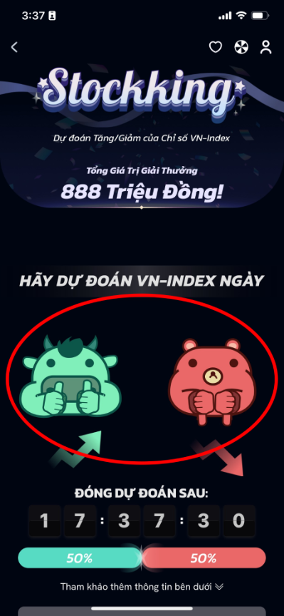 Ra mắt StockKing - Chạm dự đoán là trúng thưởng cùng Chứng khoán JB - Ảnh 1.