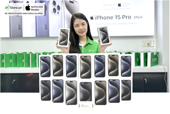 Cháy hàng ngay ngày đầu mở bán iPhone 15 tại Việt Nam - Ảnh 1.