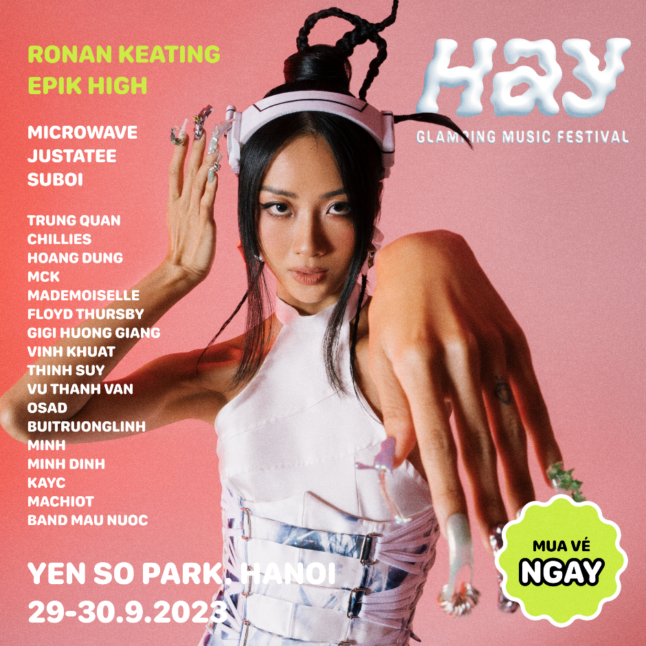 HAY FEST 2023: Khi thanh xuân gửi gắm niềm đam mê âm nhạc cùng thần tượng