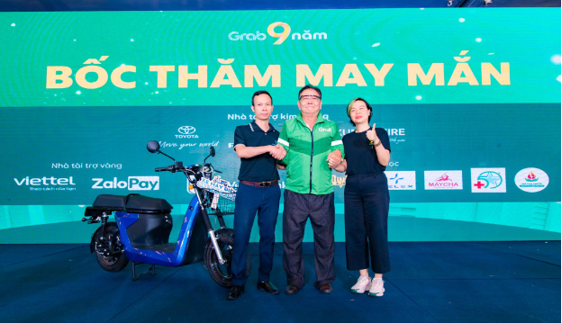 Ngập tràn cảm xúc từ các bác tài Grab trong ngày tri ân - Ảnh 4.