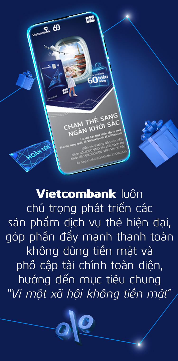 Nhận ngàn ưu đãi với thẻ tín dụng quốc tế Vietcombank JCB Platinum