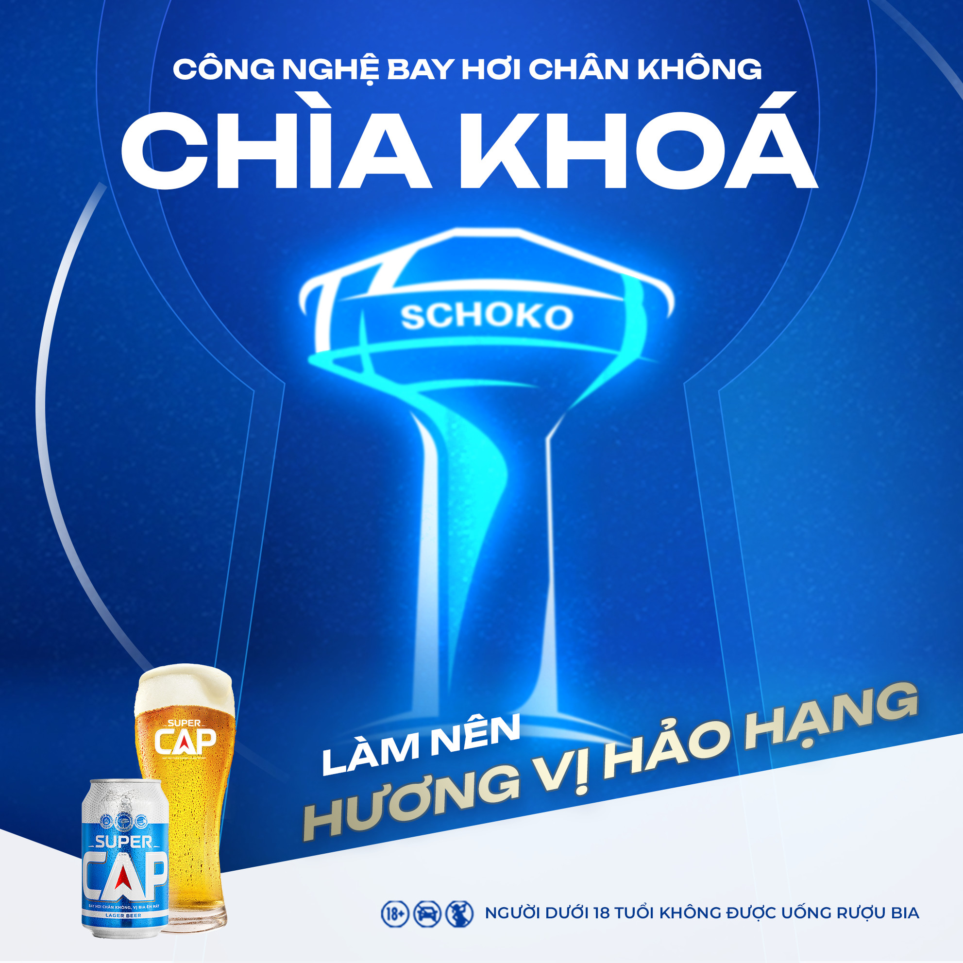 Bia bay hơi chân không độc đáo ra mắt thị trường Việt Nam - Ảnh 2.