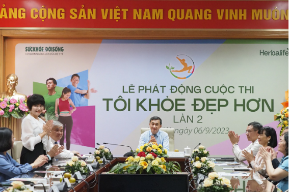 Herbalife Việt Nam tiếp tục đồng hành cùng Cuộc thi &quot;Tôi khỏe đẹp hơn&quot; 2023 - Ảnh 4.
