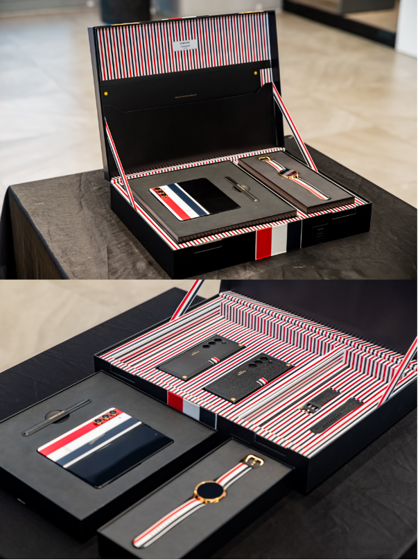 Đắm chìm trong tuyệt tác công nghệ và thời trang - BST giới hạn Galaxy Z Fold5 phiên bản Thom Browne - Ảnh 3.
