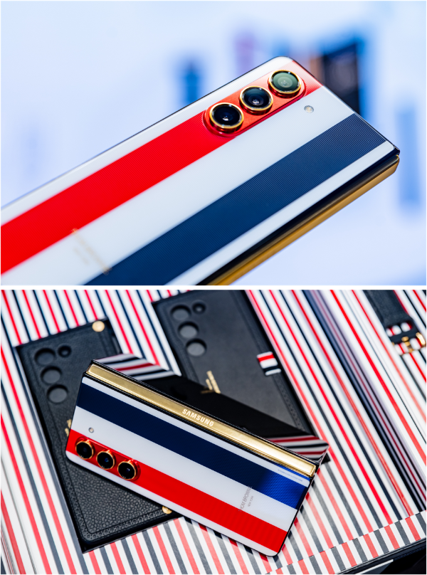 Đắm chìm trong tuyệt tác công nghệ và thời trang - BST giới hạn Galaxy Z Fold5 phiên bản Thom Browne - Ảnh 6.