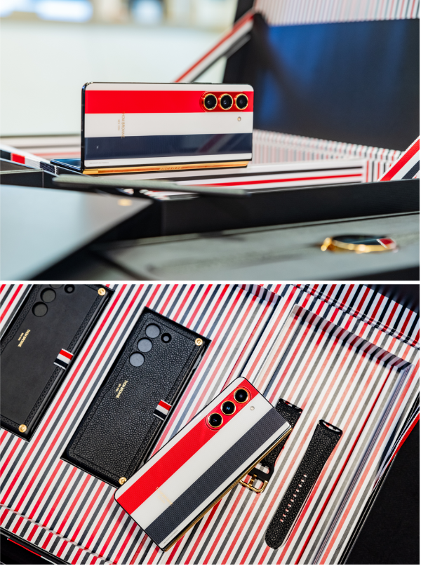 Đắm chìm trong tuyệt tác công nghệ và thời trang - BST giới hạn Galaxy Z Fold5 phiên bản Thom Browne - Ảnh 7.