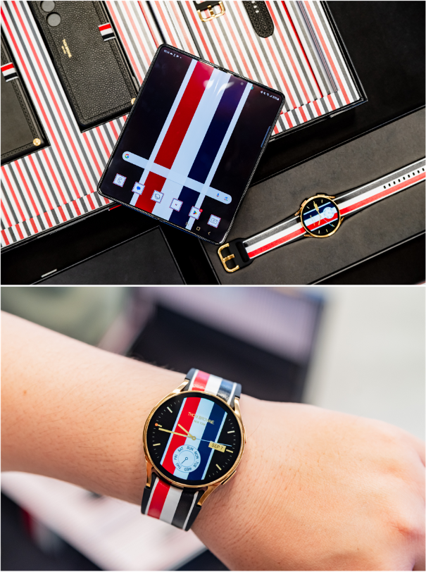 Đắm chìm trong tuyệt tác công nghệ và thời trang - BST giới hạn Galaxy Z Fold5 phiên bản Thom Browne - Ảnh 8.