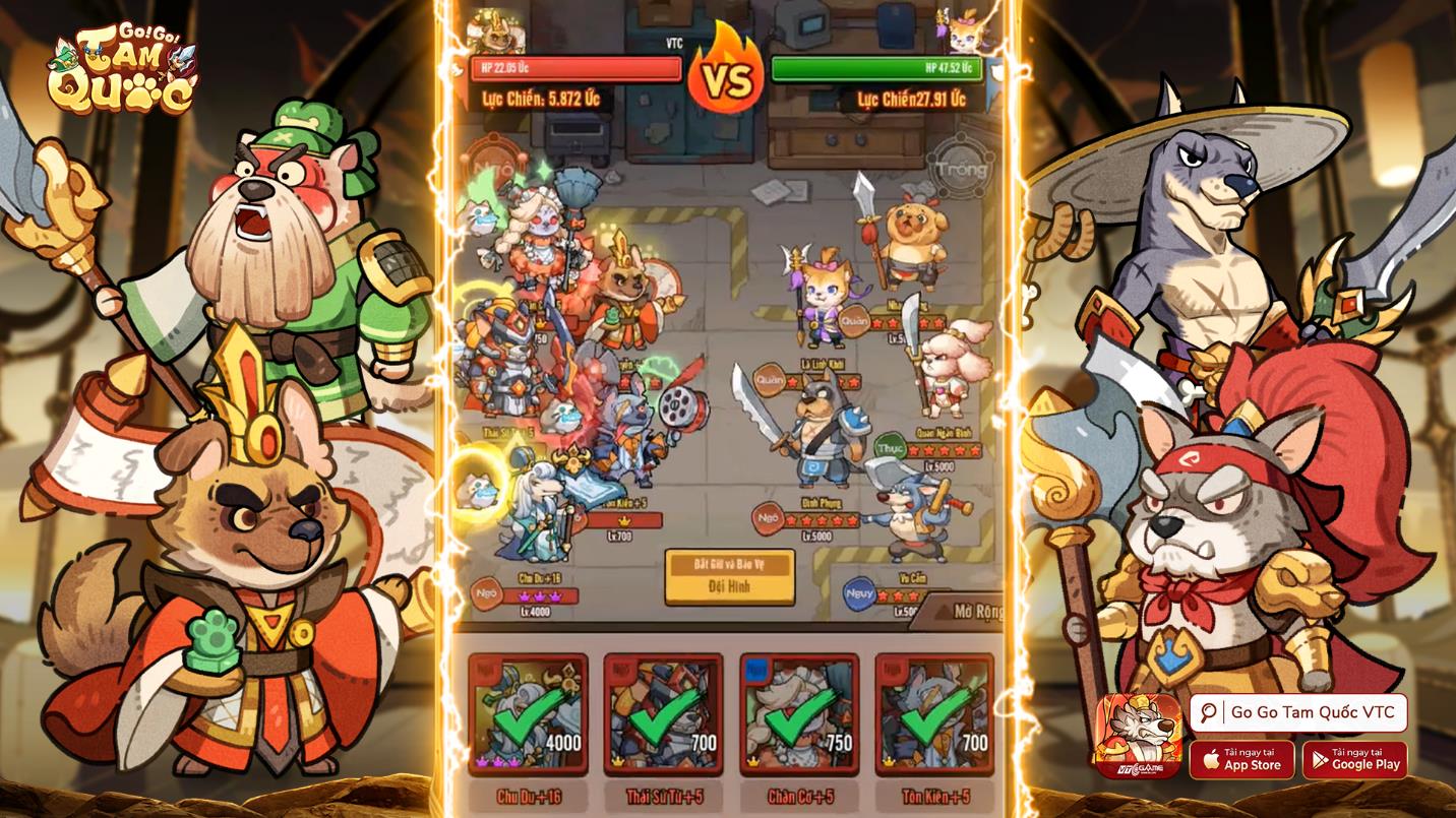 VTC Game ra mắt GoGo Tam Quốc - Cuộc chiến Tam Quốc hấp dẫn tại Việt Nam