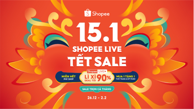 Siêu sale Shopee 15.1 đổ bộ mang đến loạt deal khủng chiều lòng người dùng - Ảnh 1.