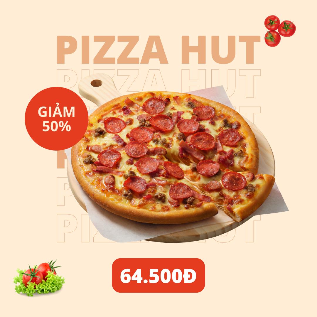 Mở tiệc khai Xuân, Pizza Hut “lì xì” loạt deal giảm 50% độc quyền trên ShopeeFood - Ảnh 2.