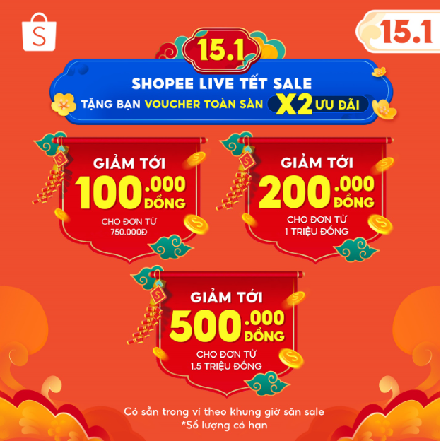 Siêu sale Shopee 15.1 đổ bộ mang đến loạt deal khủng chiều lòng người dùng - Ảnh 4.