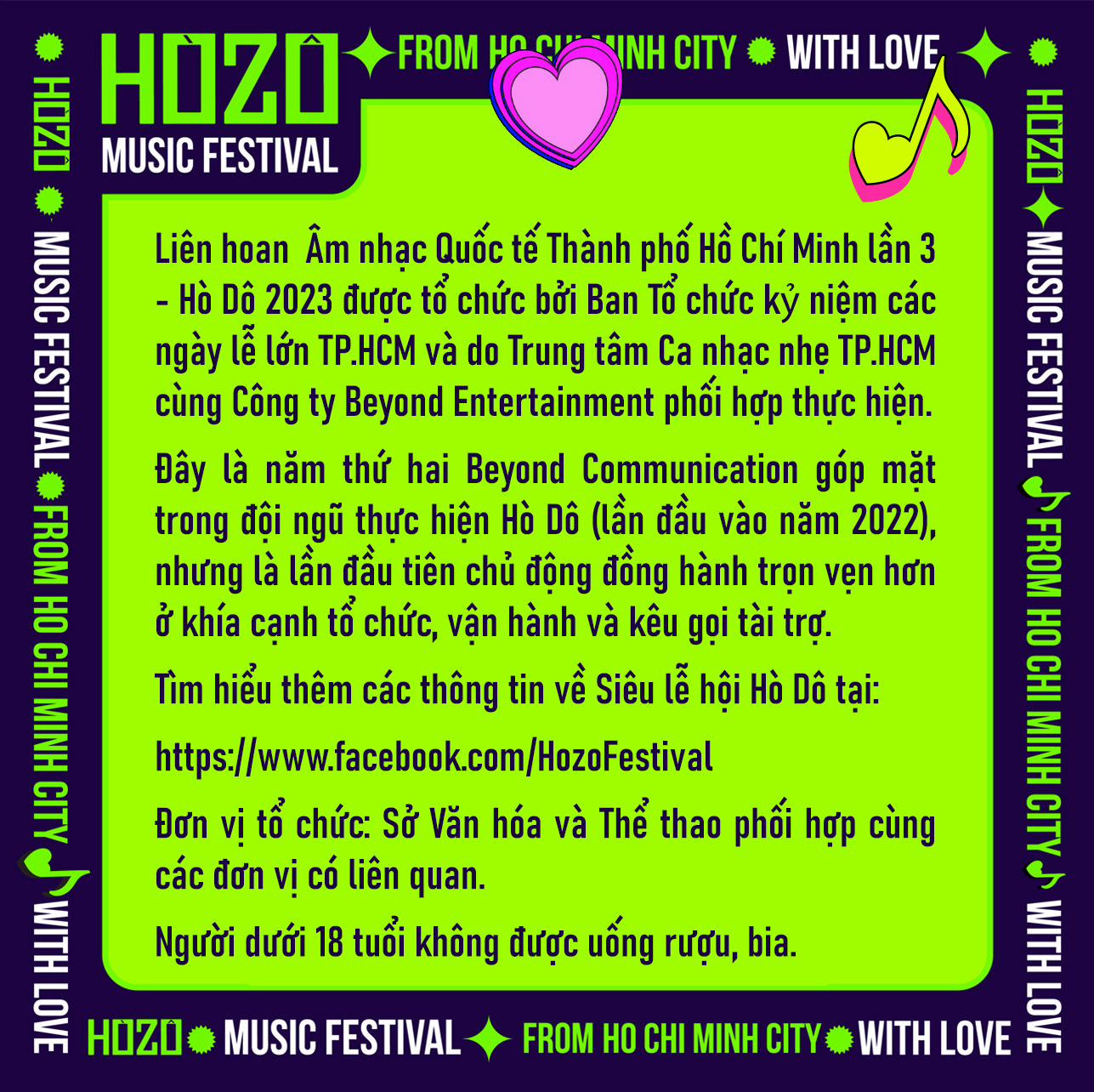 HOZO 2023 - khi âm nhạc, tình yêu và những trải nghiệm của “Hệ sinh thái lễ hội” khó quên cùng “bắt tay” chinh phục 200 nghìn khán giả - Ảnh 14.