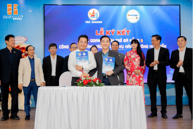 Hai Tran Media & Airs ký kết hợp tác với Hội Doanh nhân trẻ Đà Nẵng - Ảnh 2.