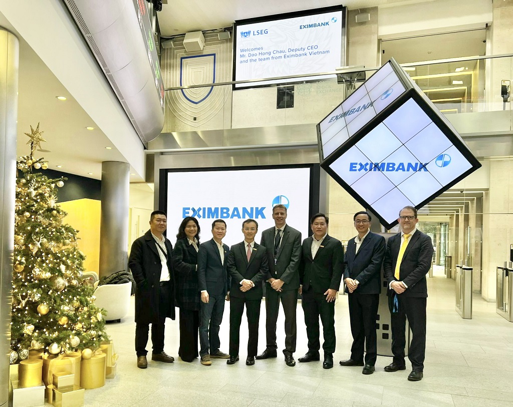 Đoàn công tác Eximbank có chuyến thăm và làm việc với LSEG tại London - Ảnh 1.