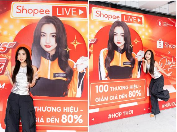 Diệp Lê lần đầu bắt tay Shopee, tặng hàng trăm voucher giá trị “siêu khủng” cho “hội săn sale - Ảnh 1.