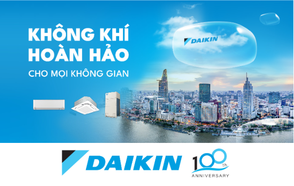  Daikin - Chuyên gia không khí hàng đầu Nhật Bản kỷ niệm 100 năm - Ảnh 1.