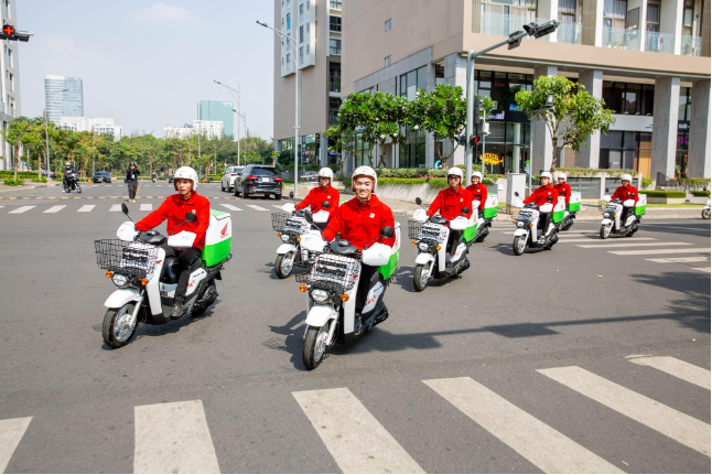 Honda Việt Nam hợp tác cùng Lotteria Việt Nam triển khai dự án sử dụng xe điện giao hàng - Ảnh 3.