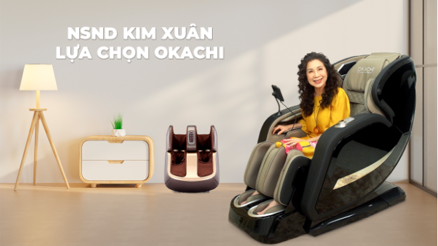 OKACHI – thương hiệu vàng phân phối ghế massage hàng đầu tại Việt Nam - Ảnh 2.