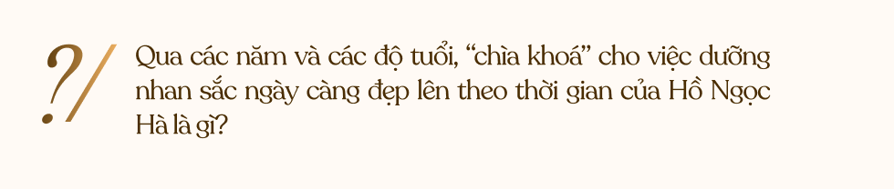 Hồ Ngọc Hà: Hưởng thụ và làm đẹp là cần thiết