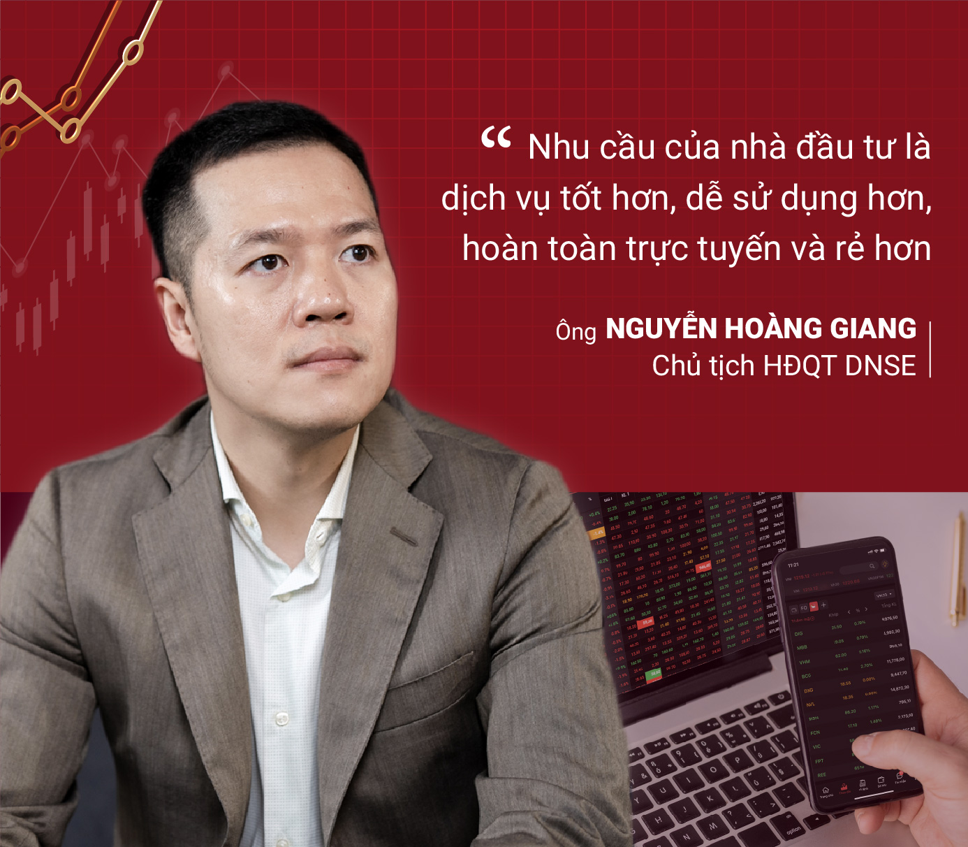 Chủ tịch DNSE Nguyễn Hoàng Giang: Từ Tổng Giám đốc CTCK trẻ nhất Việt Nam tới cột mốc đưa CTCK công nghệ đầu tiên IPO - Ảnh 2. Chủ tịch DNSE Nguyễn Hoàng Giang: Từ Tổng Giám đốc CTCK trẻ nhất Việt Nam tới cột mốc đưa CTCK công nghệ đầu tiên IPO - Ảnh 2.
