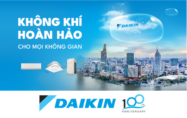 Daikin kỷ niệm 100 năm mang không khí hoàn hảo đến mọi không gian - Ảnh 1.