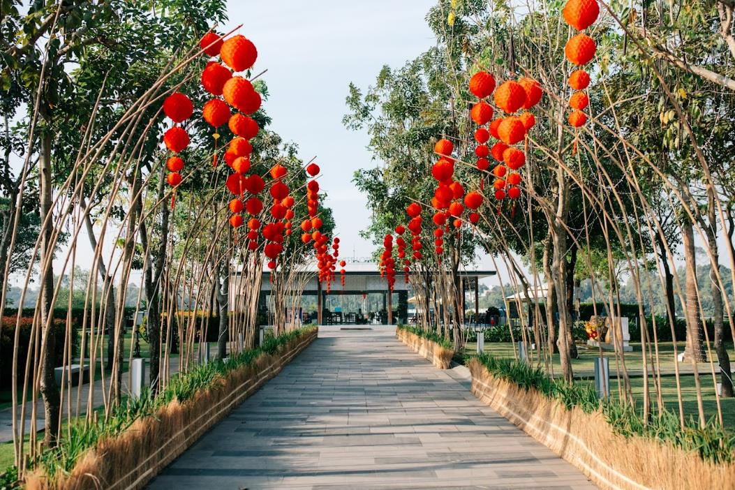 Trải nghiệm du xuân bằng tàu thủy để check-in phố Tết SwanBay - Ảnh 2.