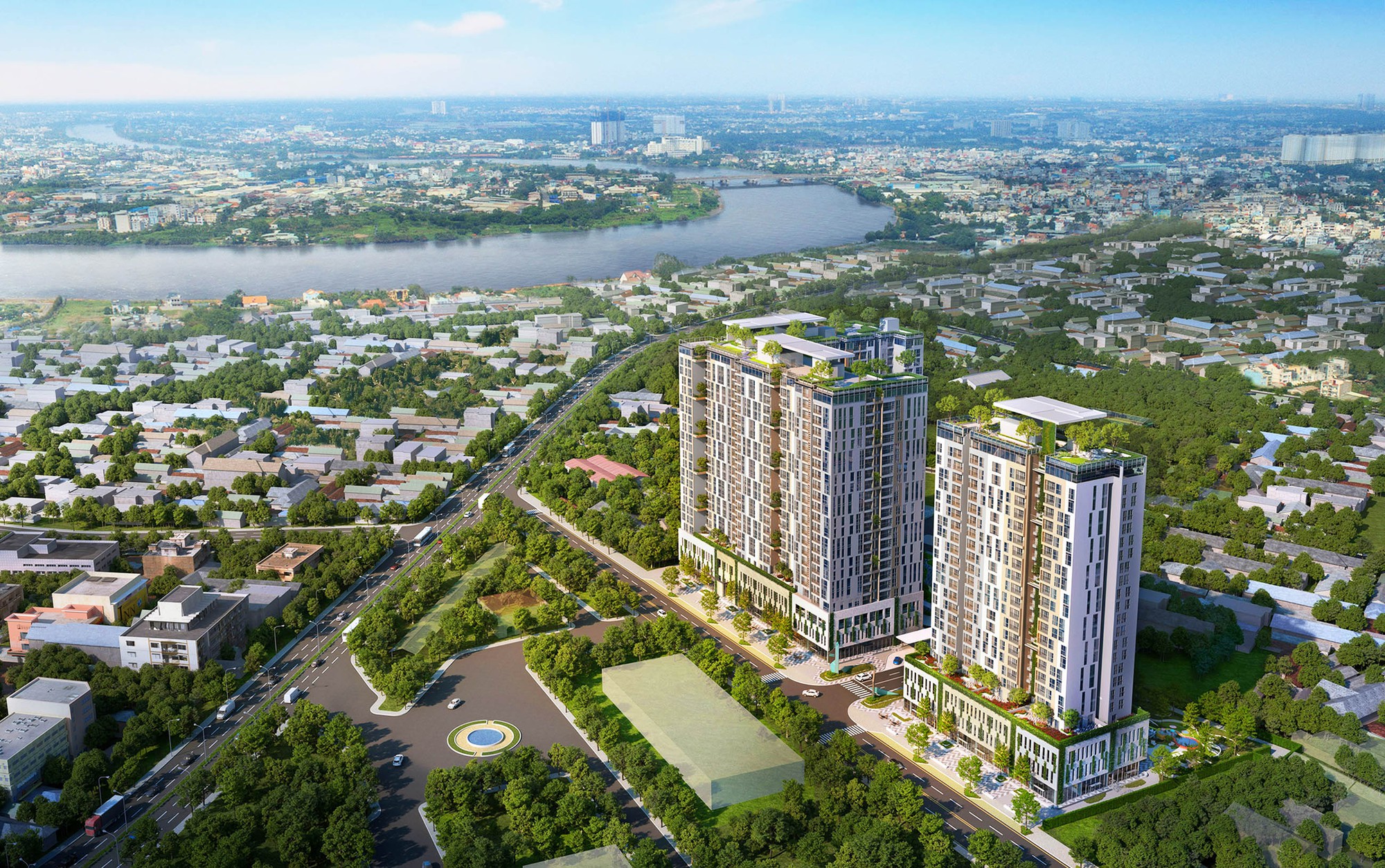 Lễ cất nóc dự án Urban Green tại thành phố Thủ Đức - Ảnh 1.