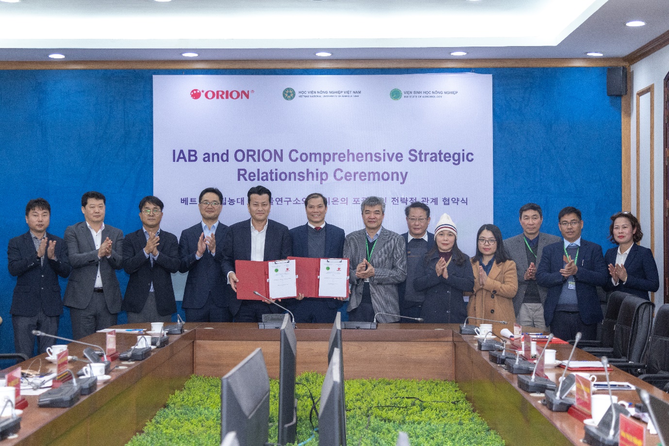 Orion hợp tác chiến lược cùng Viện sinh học Nông nghiệp - Ảnh 2.