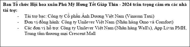 Cuộc thi ảnh &quot;Khoảnh khắc Hội hoa xuân Phú Mỹ Hưng&quot; - Ảnh 7.