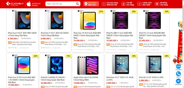 Tổng hợp tiêu chí đánh giá iPad tại Clickbuy - Ảnh 1.