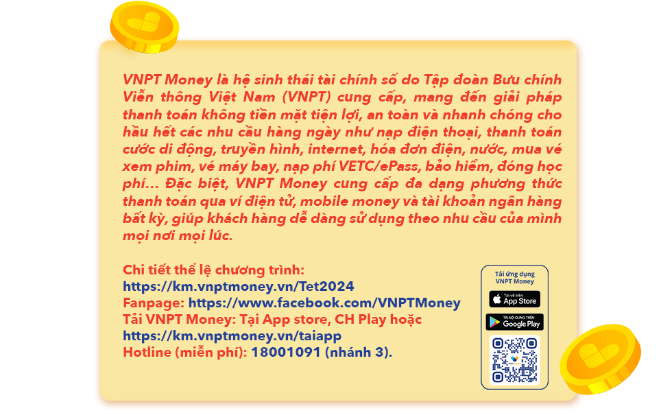 VNPT Money khuấy động không khí những ngày cuối năm với &quot;Tết Rồng Du ký - Săn Tiền Tỷ cùng VNPT Money&quot; - Ảnh 6.