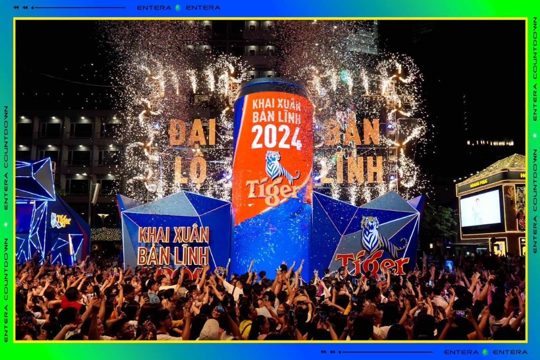 Entera Countdown 2024: Tiếp năng lượng cho hơn 100.000 người tham dự, căng tràn bản lĩnh trong năm mới - Ảnh 4.