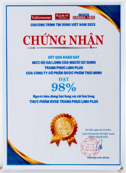 98% người tiêu dùng hài lòng về Tràng Phục Linh PLUS - Ảnh 1.