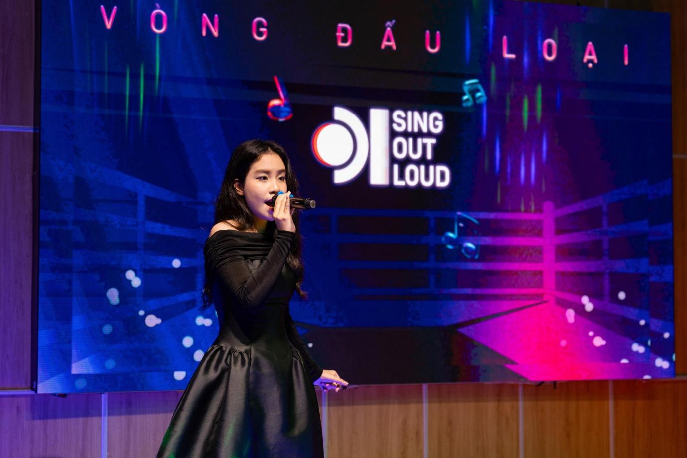 Đại diện 55 trường THPT toàn quốc tranh tài tại vòng đấu loại trực tiếp của Sing Out Loud 2024 - Ảnh 5.