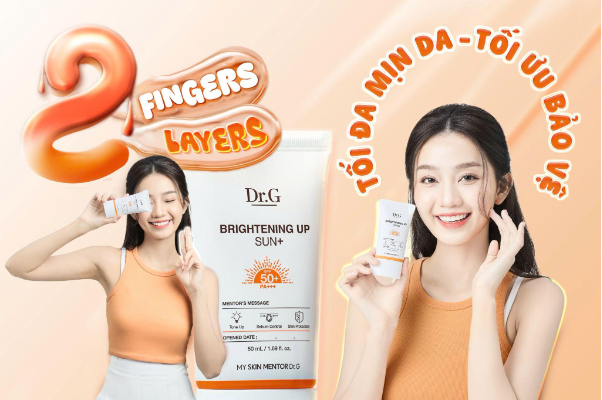 Kem chống nắng Dr.G Brightening Up Sun+ khiến cộng đồng mê skincare quan tâm như thế nào? - Ảnh 1.