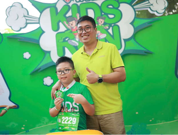 Bùng nổ đường đua Mastercard Kids Run 2024 - Ảnh 11.